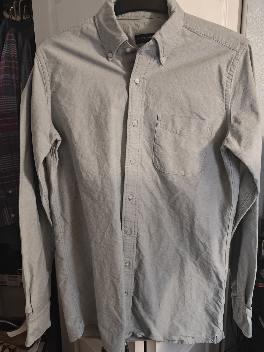 Proper Cloth Button Down Oxford Dress Shirt